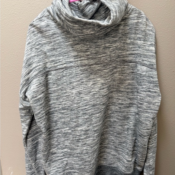 Rare/Vintage- PINK-Victoria's Secret Gray Hoodie with Leopard PINK -Large EUC - Picture 5 of 5